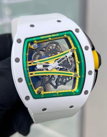 Richard Mille Replica RM 61-01 YOHAN BLAKE WHITE CERAMICS watch